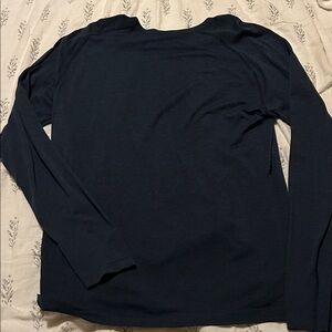 lululemon athletica Men's Long-Sleeve Crew in Dark Navy